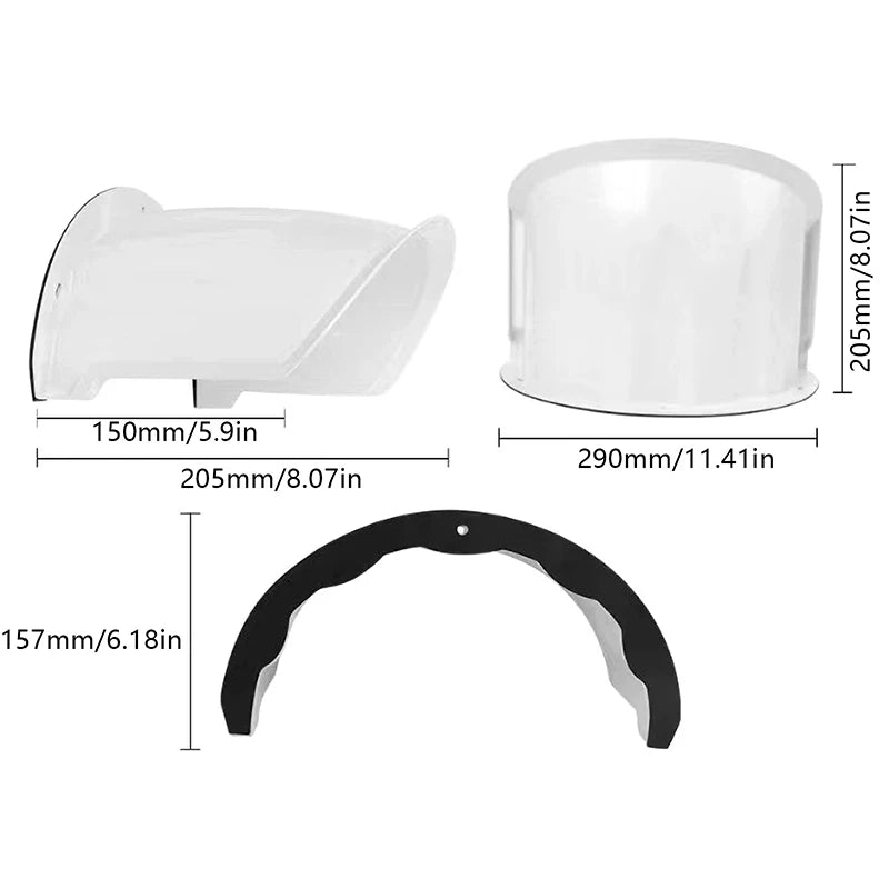 Protective Covers Shield Wall Waterproof Rainproof Cover CCTV Turret