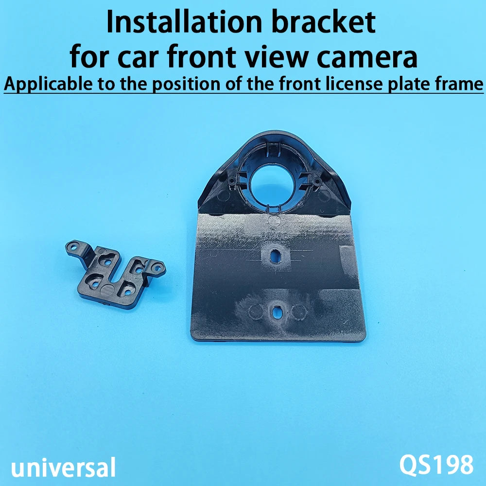 Car Front View Camera Installation Bracket 360 License Plate Frame