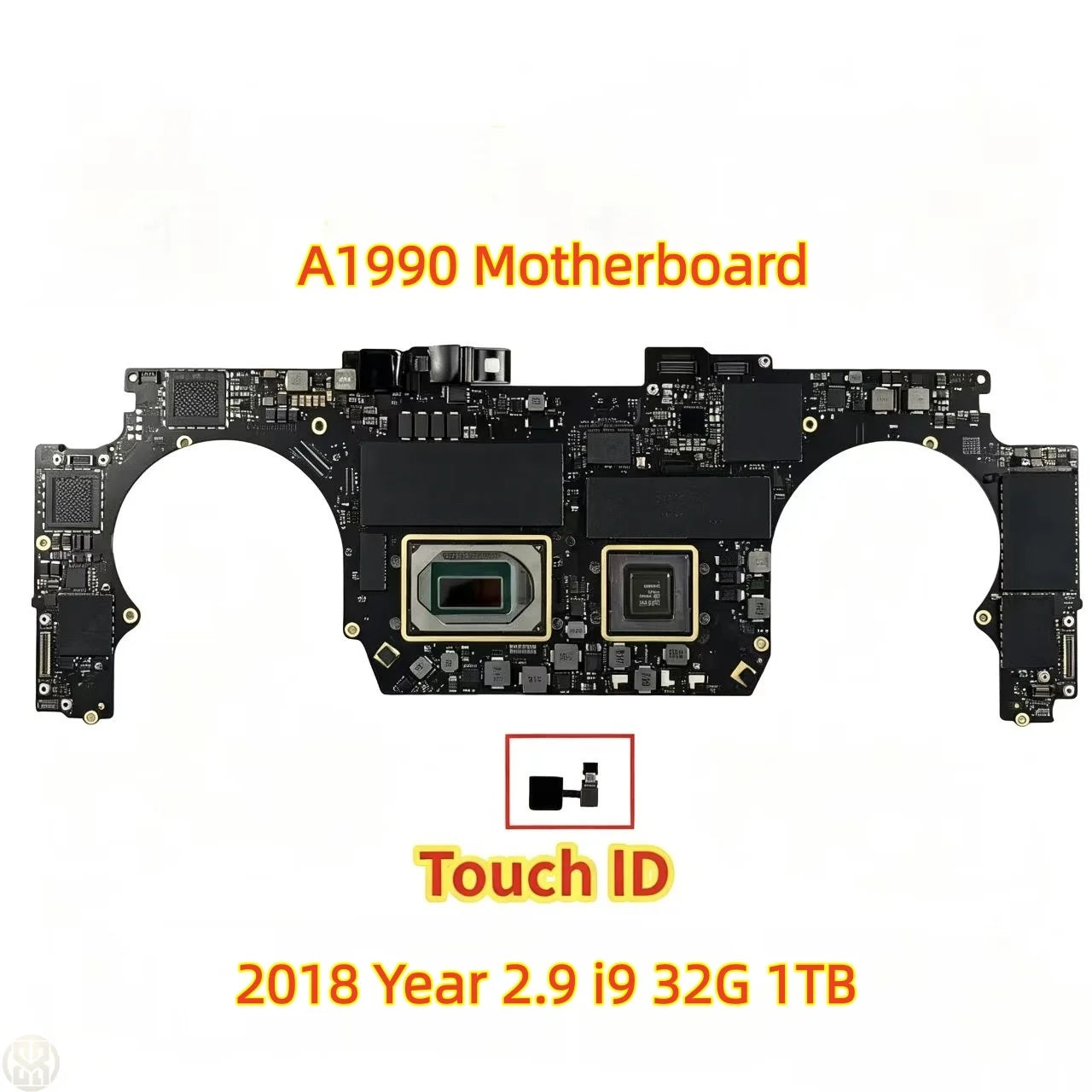 A1990 Motherboard Macbook 15' Retina Logic Board I7 I9 256GB 512GB