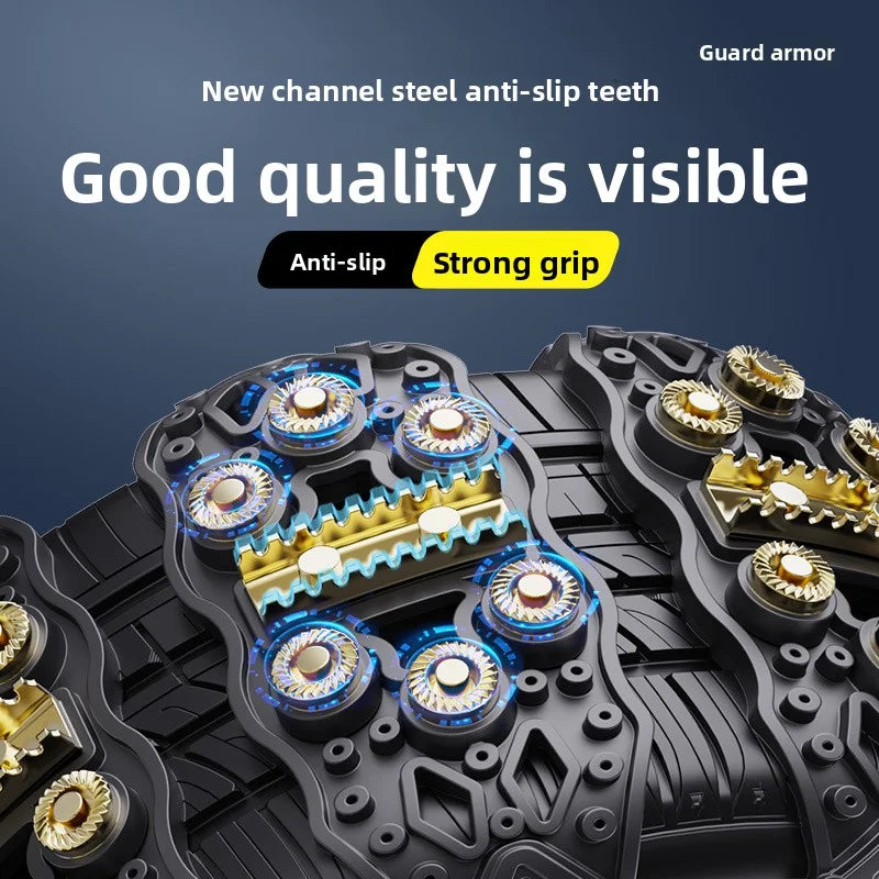 TPU Winter Snow Chains – Universal SUV, Car & Off-Road