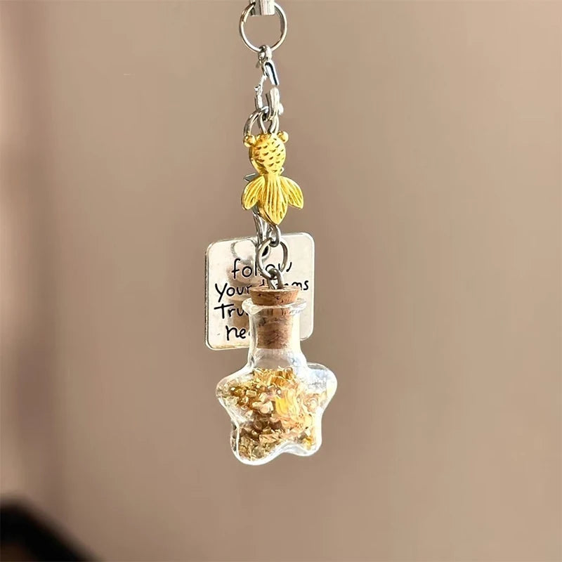 Wind Chime Pendant Keyring Mobile Phone Lanyard Y2k Bag Decorative