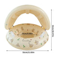 Kid Swim Float Portable Sun Protection Swimming Beach Bathtub Bath
