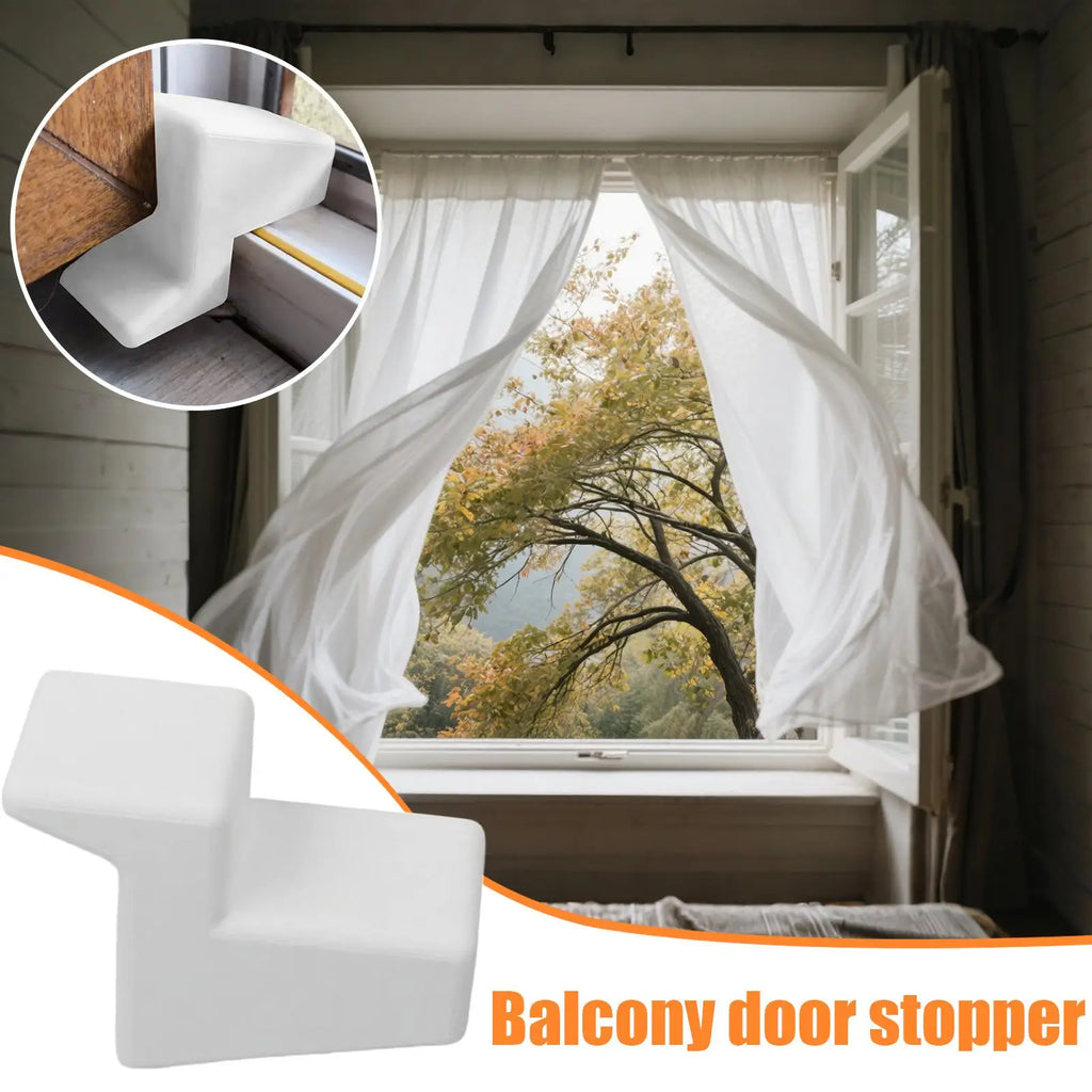 Patio Door Stopper Security Wedge 3D Printed Multi-functional Sturdy