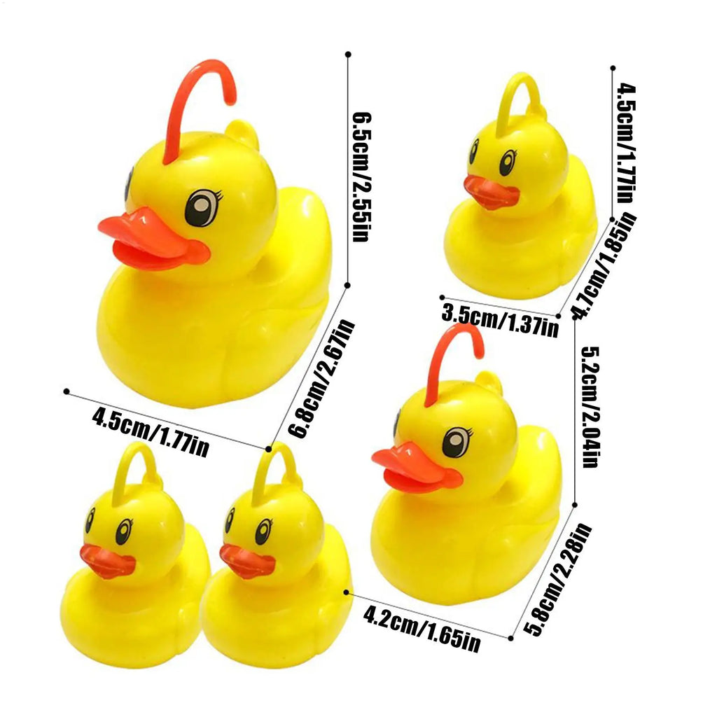 Duck Fishing Game Fishing Toy Interactive Duck Catching for Backyard Pool Bath Pond Lake Beach Outdoor Fun Play Activity Zpaxo