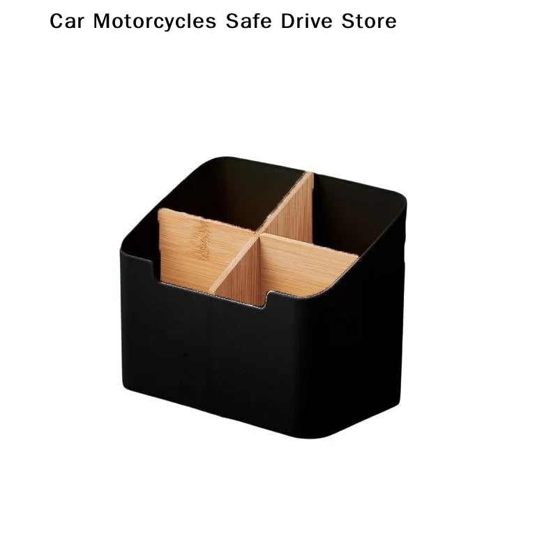CMPlastic Desktop Storage Box Remote Controls Tissues Cosmetics