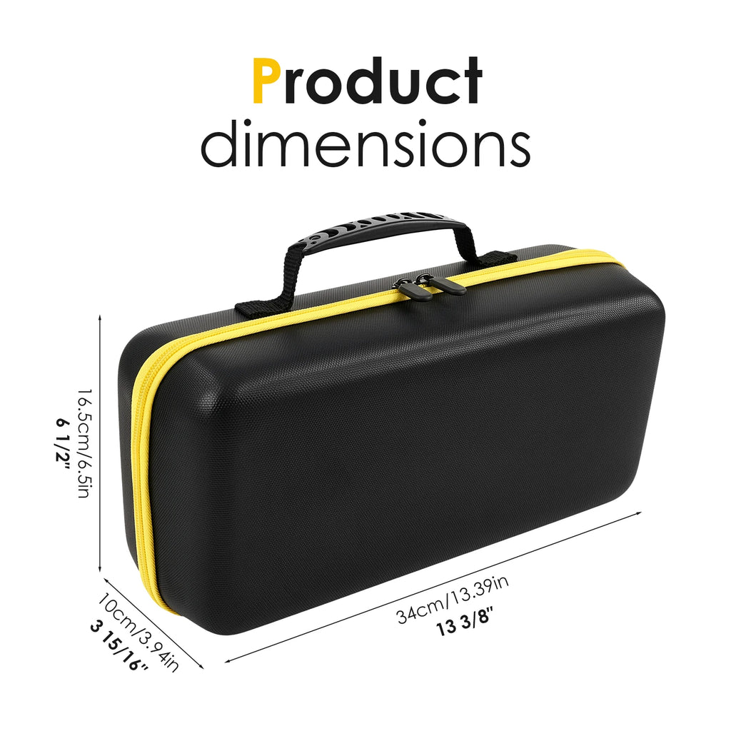 Car Vacuum Hard Case For Fanttik V8 V10 Apex Mate Bag Storage Organizer Cleaner EVA Shockproof Waterproof Protective Travel Trun Zpaxo For V8 V10