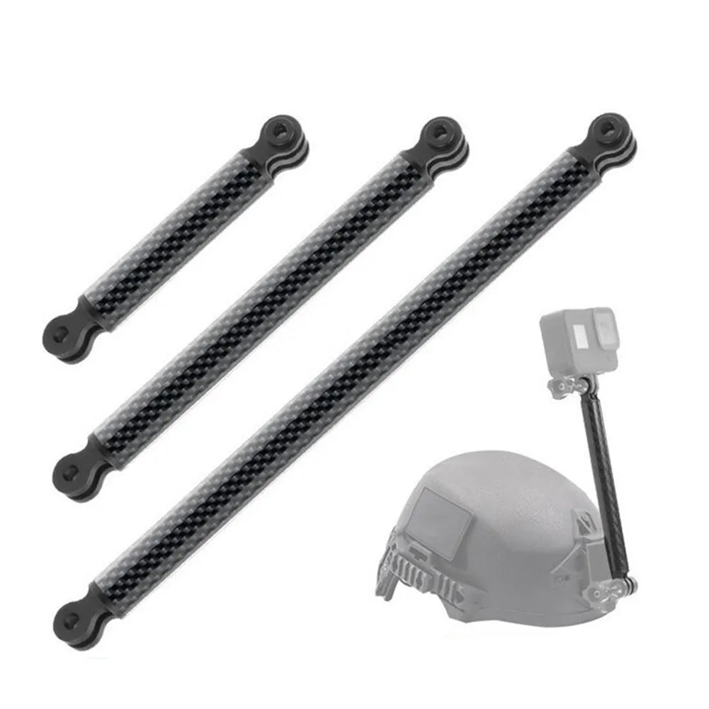 For Insta360 One X R Aluminum Alloy Extension Arm Pole Mount Base For GoPro 10 9 8 7 Max Series Accessories Helmet Extension Arm