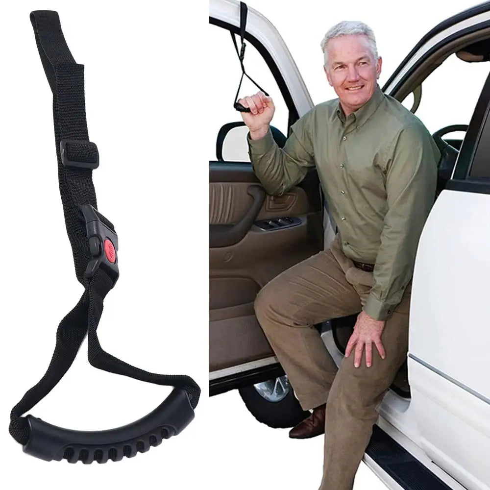 Wear Resistant Car Auxiliary Handle Strap Safety Adjustable Standing Zpaxo