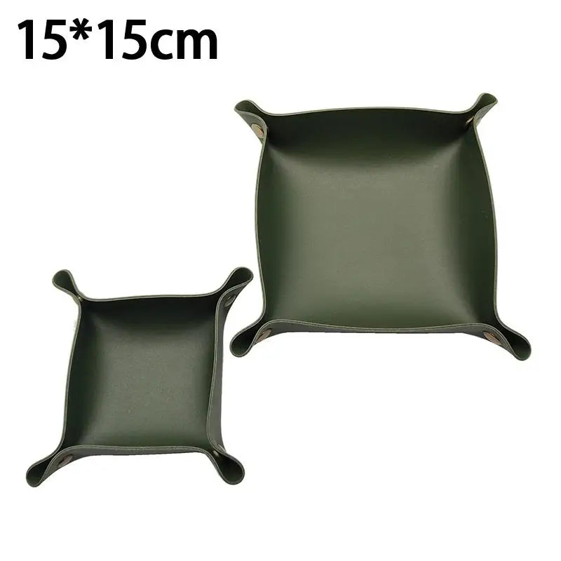 CM1pc Square Dice Tray Miscellaneous Storage Box Board Game