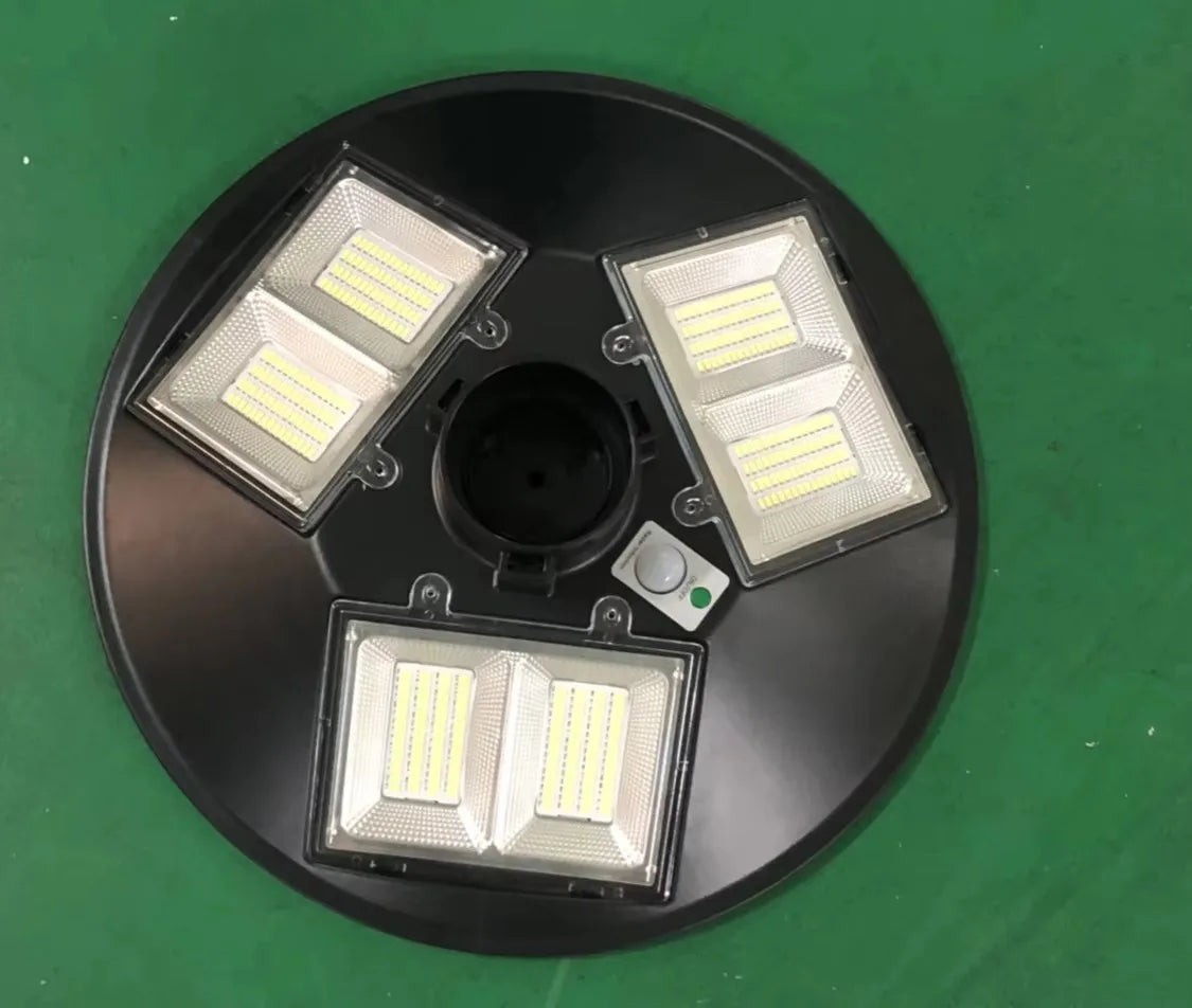 Solar Street Light 300W 400W 500W Waterproof Yard Lamp PIR Motion Sensor Garden Outdoor UFO Lighting with Remote Zpaxo 400W-360LED China Mainland