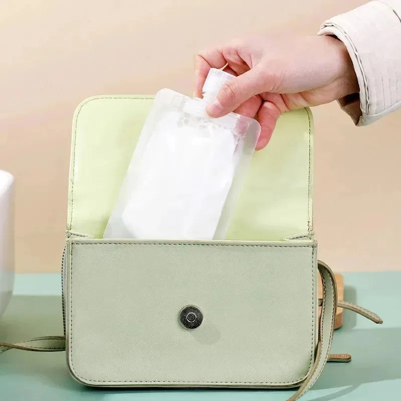 Travel Squeeze Bags – Refillable Toiletry Pouches 30/50/100ml