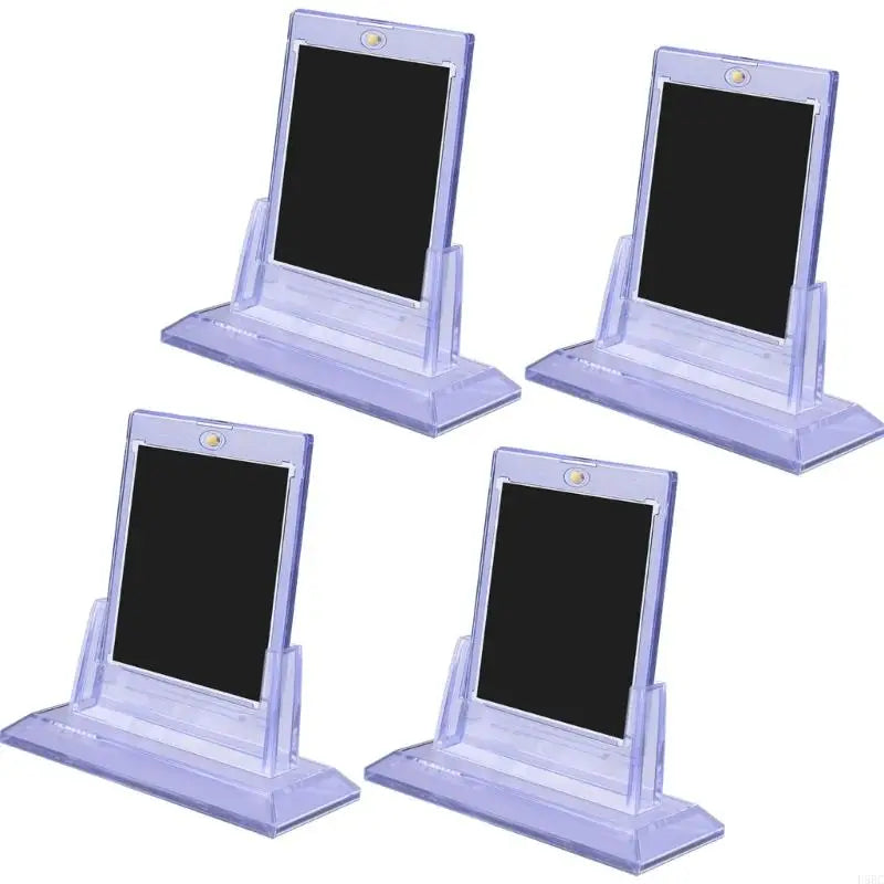 Durable Plastic Card Case Stand Protect Exhibition Favorite Cards