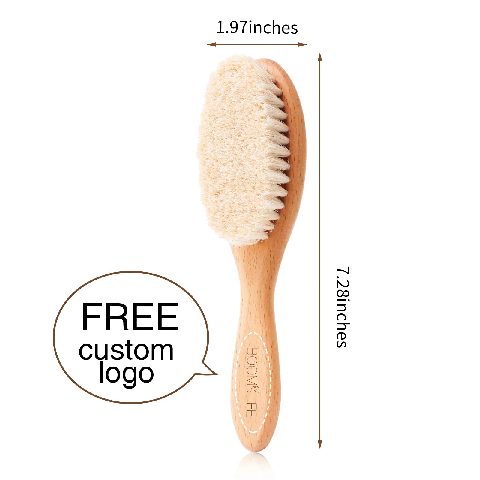 Face Cleansing Brush Face Cleansing Brush For Deep Pore Cleansing Face Professional Fiber Exfoliating Wood Handle Brush Zpaxo oval brush