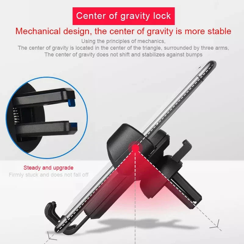 Universal Gravity Auto Mobile Phone Holder Car Air Vent Clip Mount Zpaxo