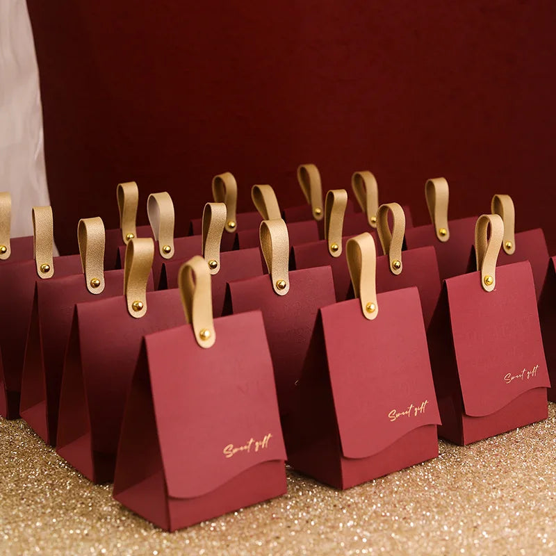 Kraft Paper Wedding Candy Gift Box – Party Favor Box Party Favor Box Zpaxo