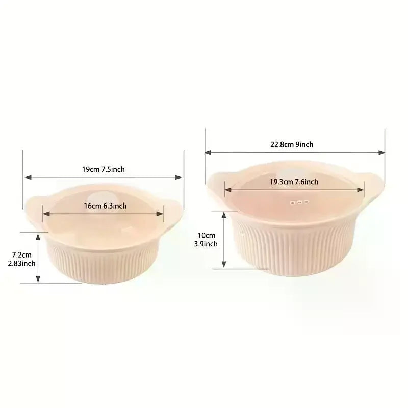 Silicone Pizza Dough Box Lid Bread Fermentation Basket Non-stick Zpaxo