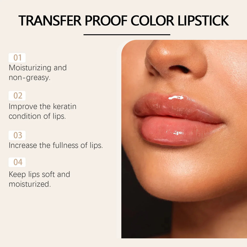Hoygi Gold Foil Color Changing Lip Balm – Moisturizing Tint Color Changing Lip Balm Zpaxo