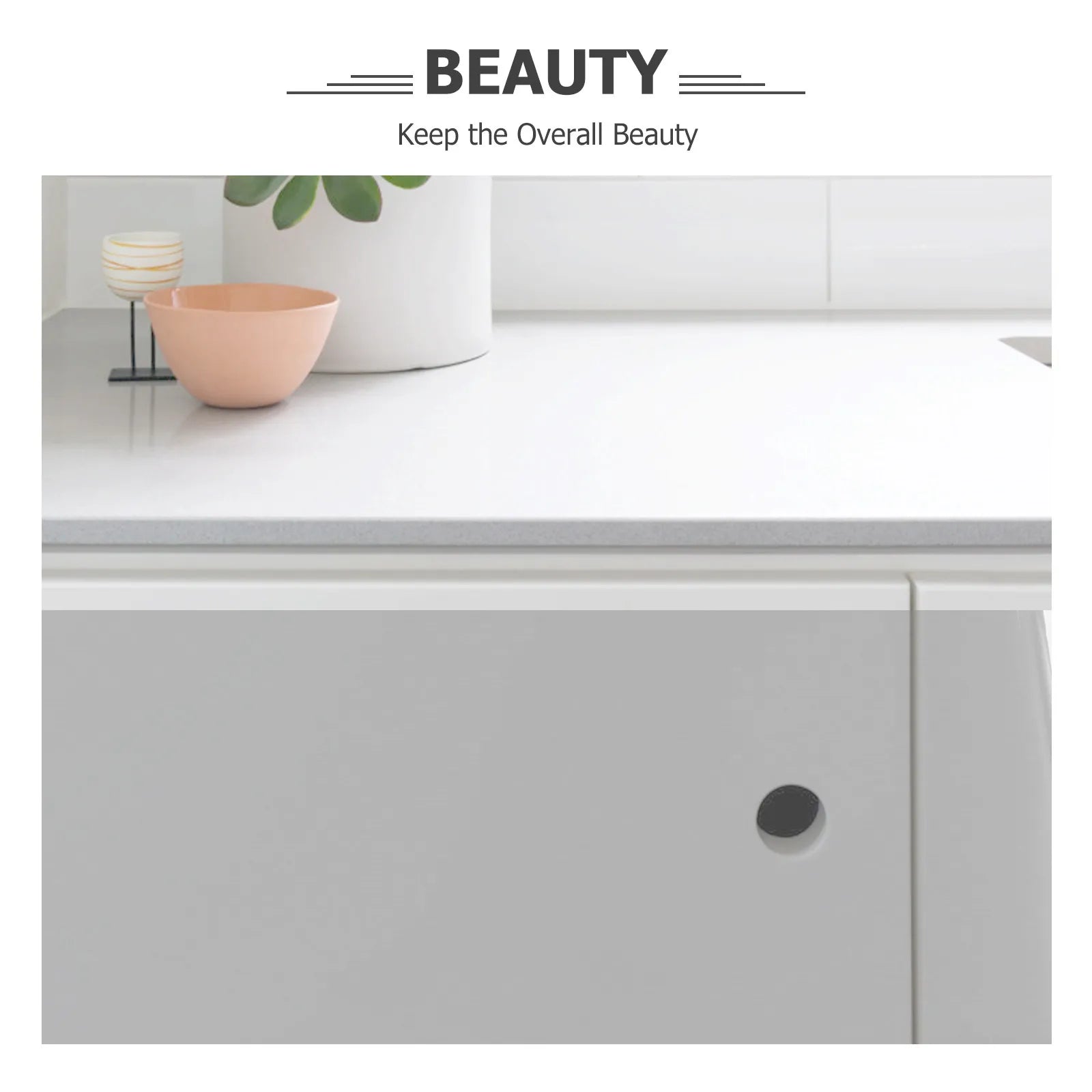 Kitchen Backsplash Wallpaper Door Protector Furniture Sticker Clear