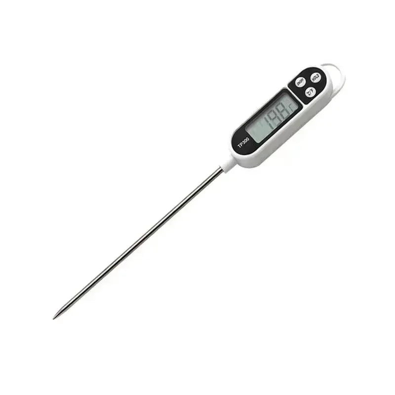 Food Thermometer TP300 Digital Kitchen Water Oil Thermometer for Meat Cooking Food Probe BBQ Electronic Oven Kitchen Tools Zpaxo TP300