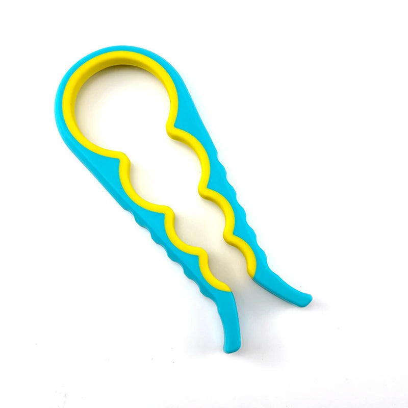 1 Bottle Opener Screw Cap Multi-functional 4-in-1 Can Clamp Lid Jar Zpaxo A2
