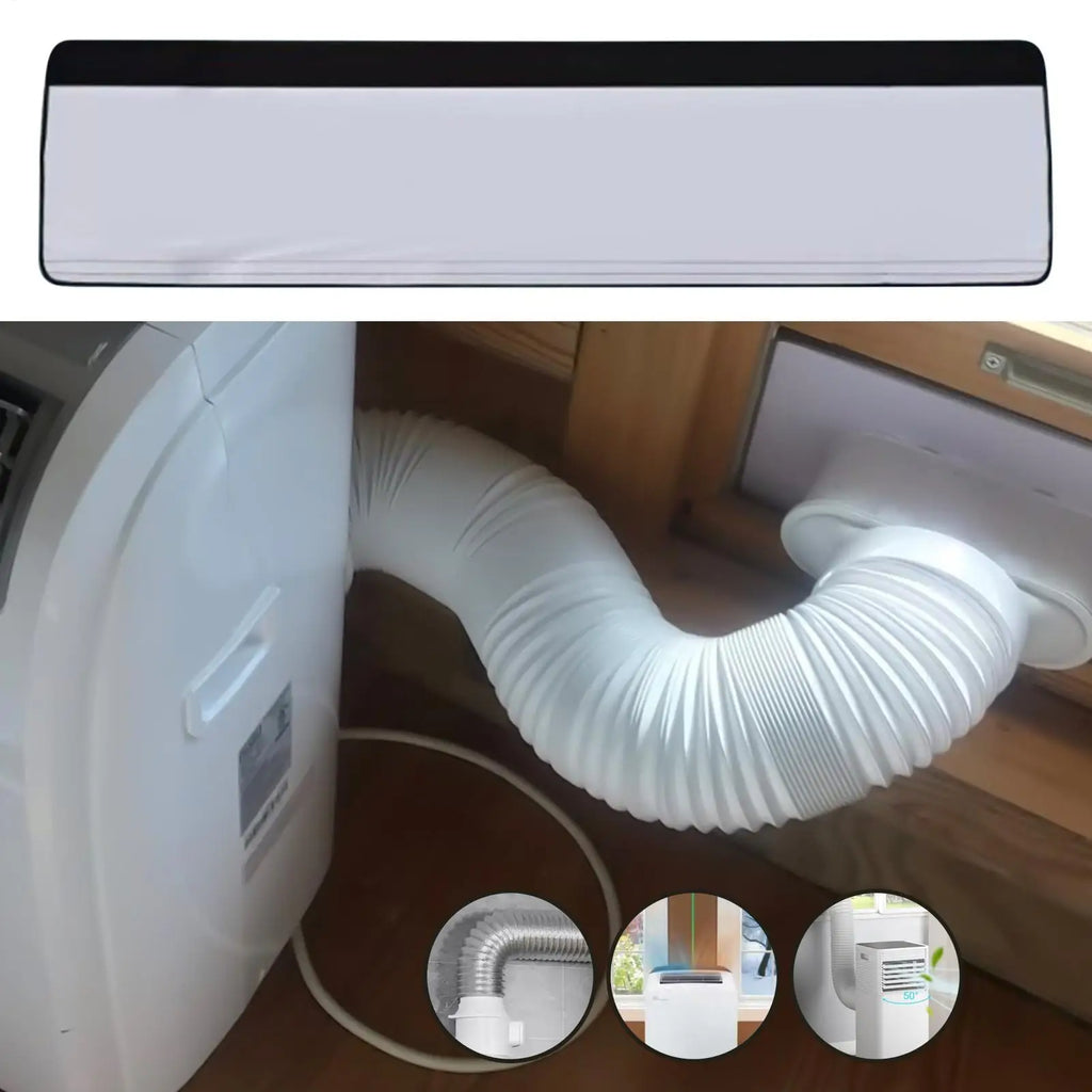 Triple Layer Insulation Sleeve For Portable Air Conditioner Exhaust Hose Flexible Duct Vent Cover With Adjustable Straps Zpaxo