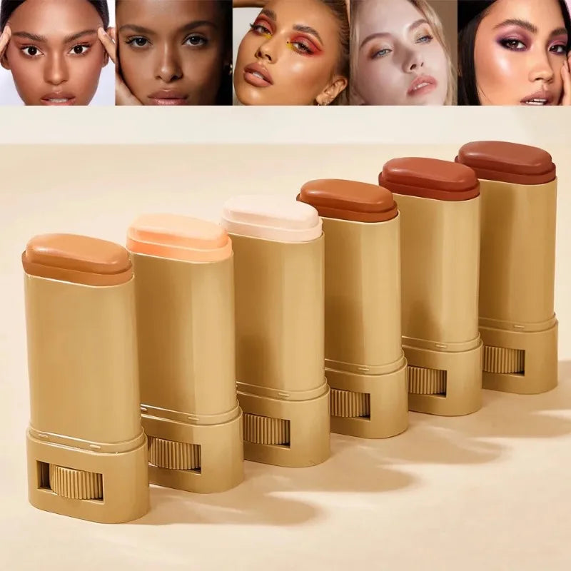 Bronze Foundation Stick Balm Serum Boosted Skin Tint Nourishing Silky