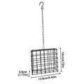 Suet Feeder Squirrel Proof Cage Birdwatching Station Reusable Wild