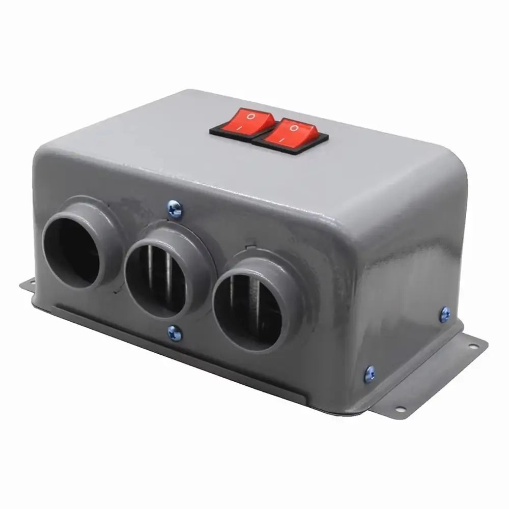 12V 24V Car Heater 3 Hole Power Electric Fan Anti-fog Low Noise Zpaxo