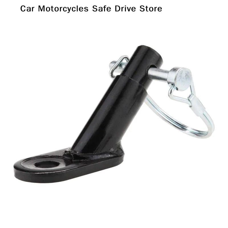 Bicycle Rear Racks Steel Trailer Hitch Mount Adapter Replacement Axle