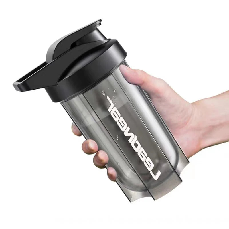 Outdoor Portable Sport Shaker Bottle Protein Powder Cup Leak Proof