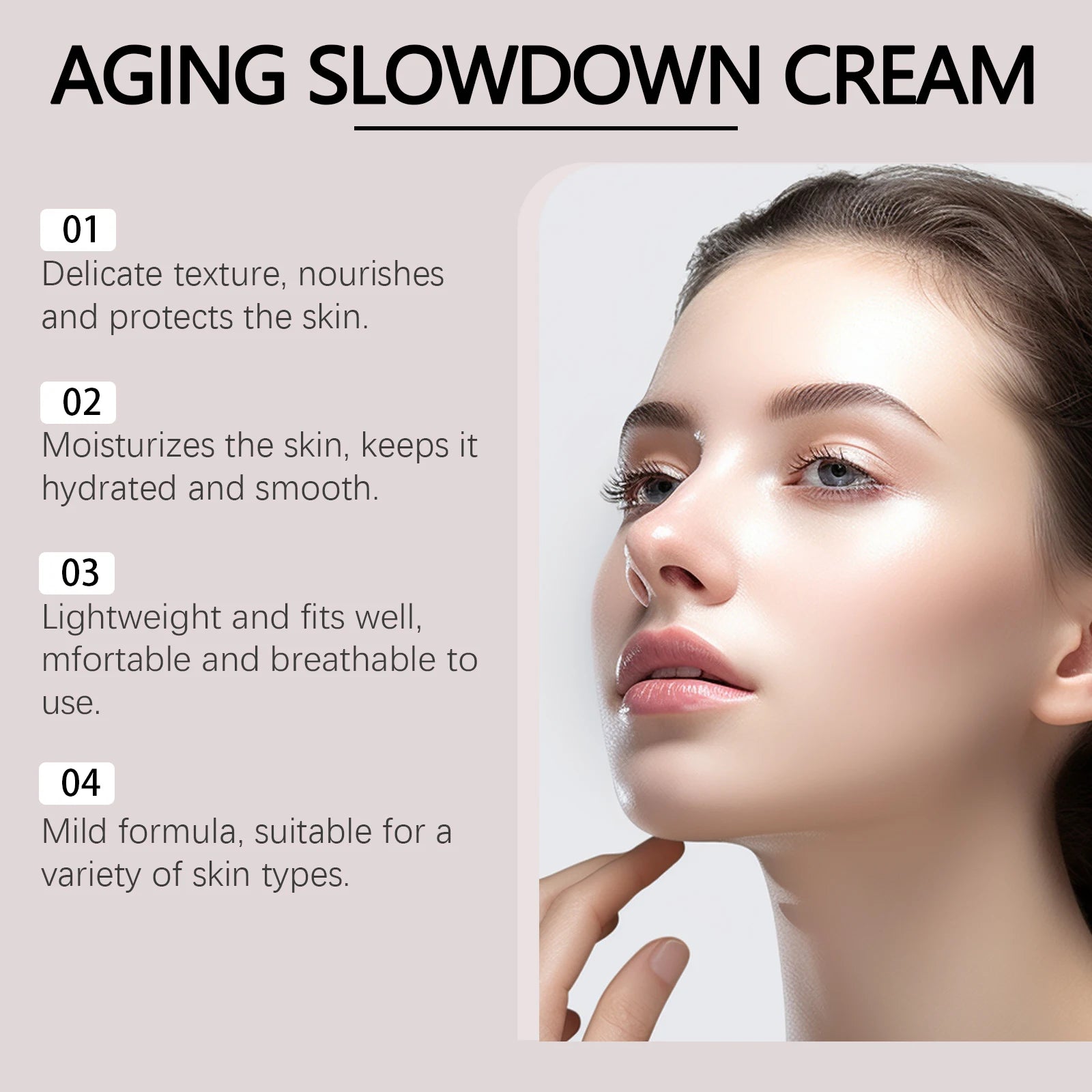 Anti-Aging Tomato Capsule Brightening Facial Moisturizer Cream-Hydrating Firming Reduces Fine Lines Non-Greasy Relieves Dryness Zpaxo