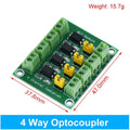 817 optocoupler 2/4/8-channel voltage isolation board voltage control adapter module drives optoelectronic isolation module Zpaxo 4 routes