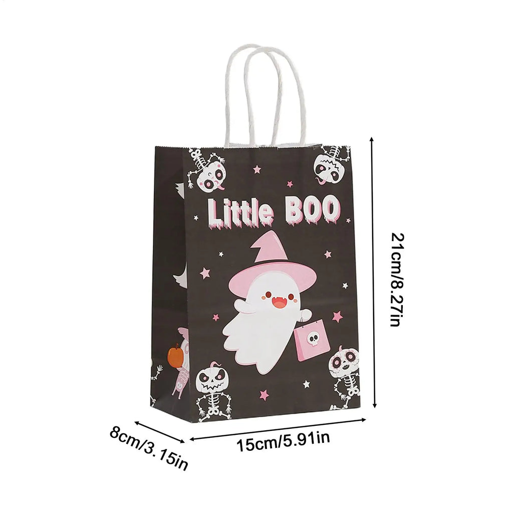 Halloween Goodie Bags 6 Cookie Wrapping Candy Storage Kids Teens