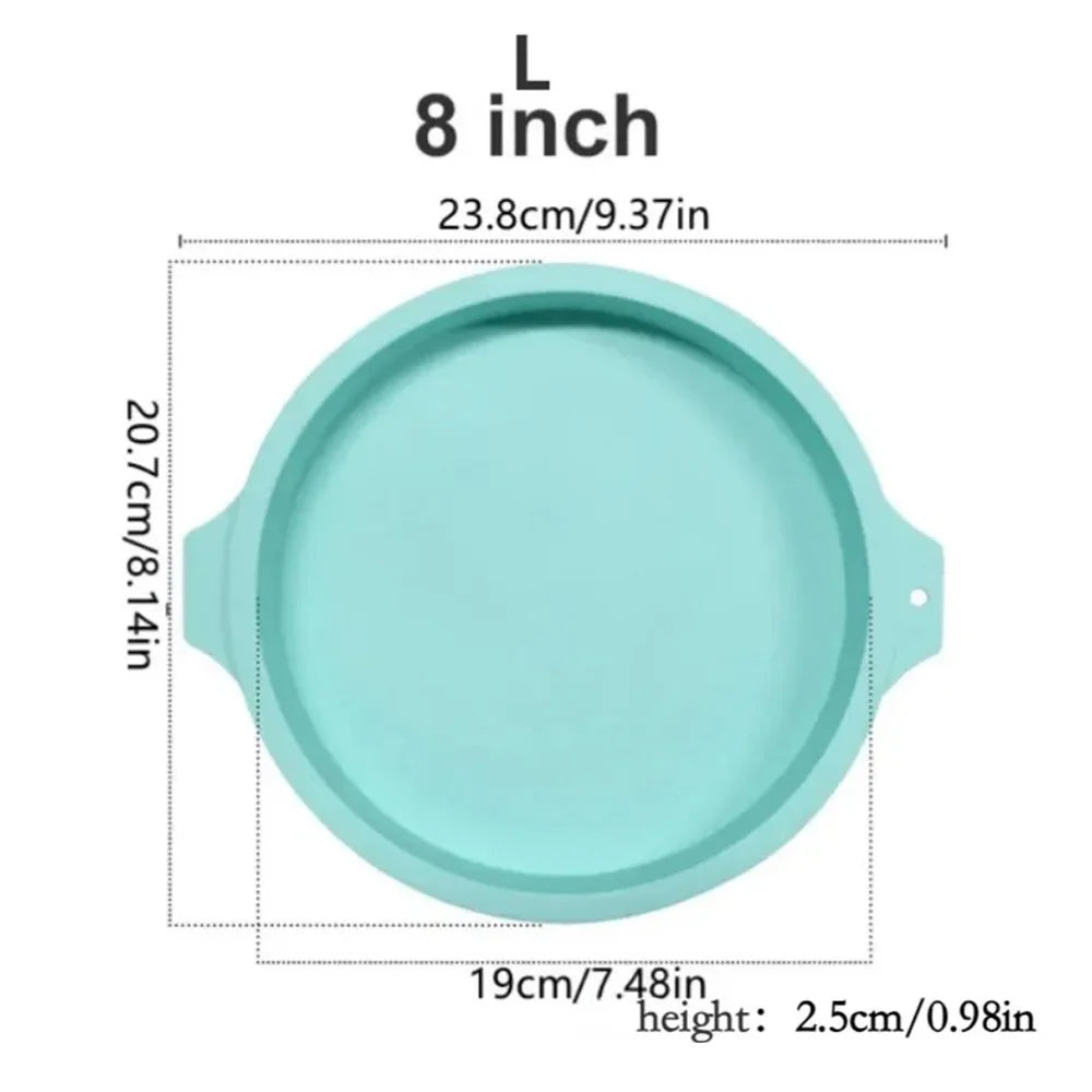 1 4 Circular Silicone Layer Cake Mold Chocolate Mousse DIY Pastry Zpaxo L 1PCS