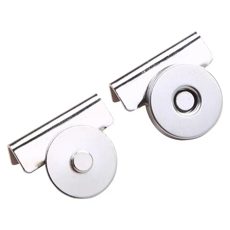 Metal Magnetic Snap Buttons – No-Sew DIY Bag Buckles 1–5 Pairs