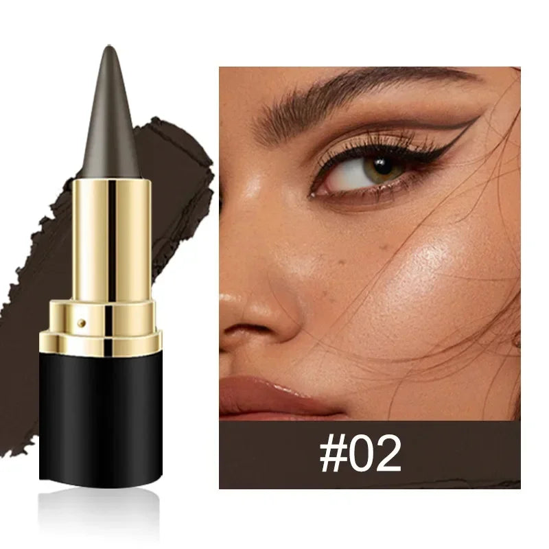 Waterproof Matte Eyeliner Gel Fast Drying Smudge Proof Long Lasting Zpaxo 02