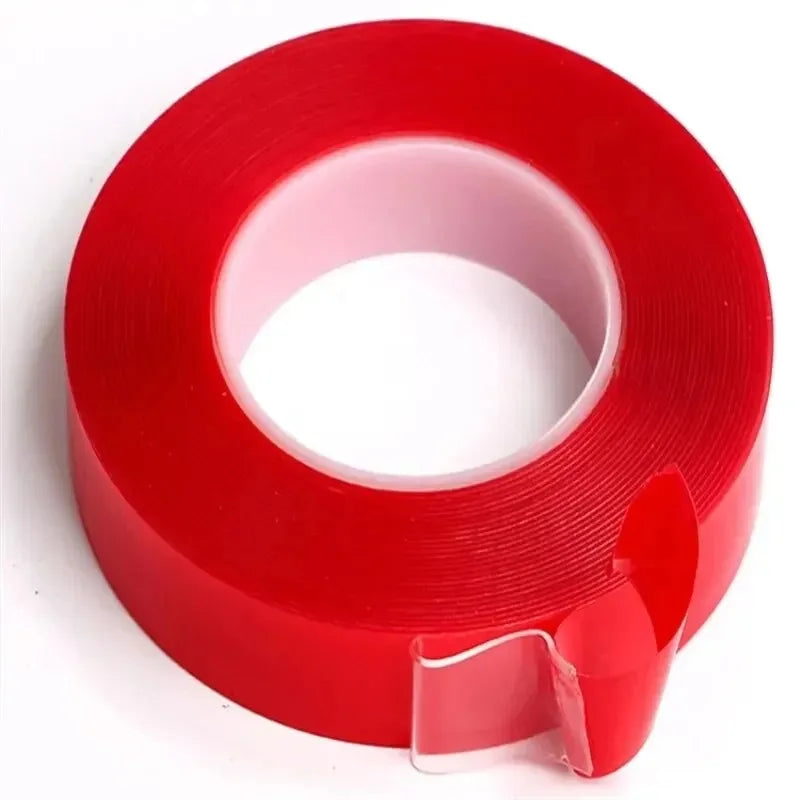 Transparent Acrylic Double Sided Tape Heavy Duty Nano Tape Traceless Washable Adhesive Sticker Clear Sticky Power Foam Tapes Zpaxo