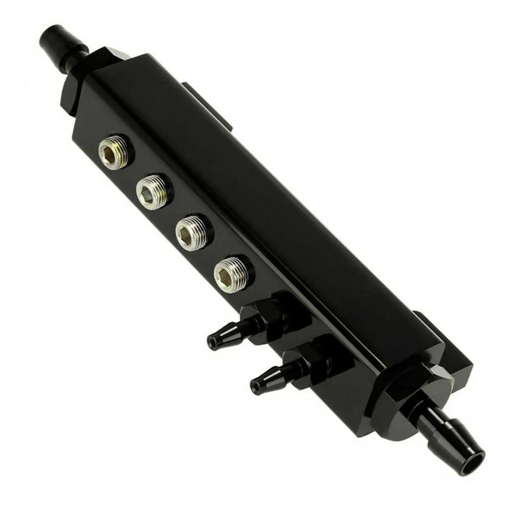 1 8 NPT 6 Port Vacuum Manifold Kits Fit Turbo Wastegate Boost Block