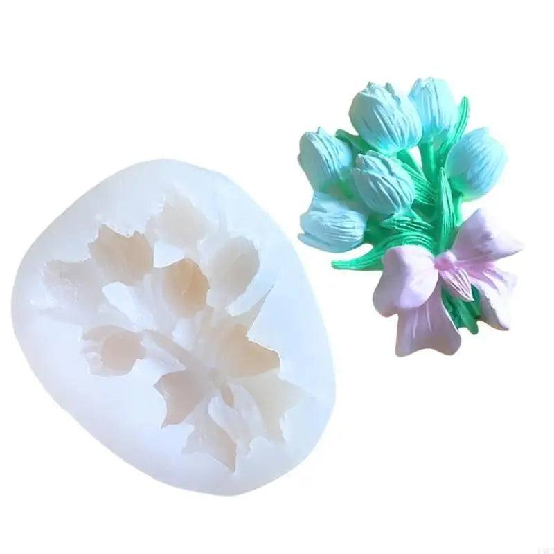 Flower Bouquets Silicone Molds Candle Soap Candy Chocolate Cake