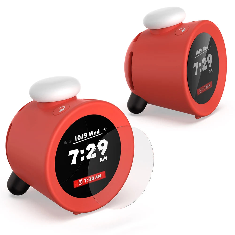 Tempered Glass Film Anti-scratch Screen Protective Sound Clock Alarmo