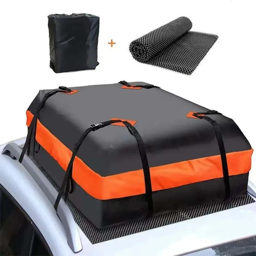Waterproof Car Roof Bag Wear-resistant 420D Oxford Cloth Luggage Zpaxo Style A
