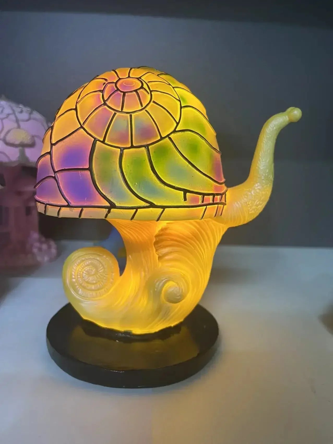 Colorful LED Mushroom Desk Lamp – Nightlight & Home Decor LED Night Light Zpaxo D