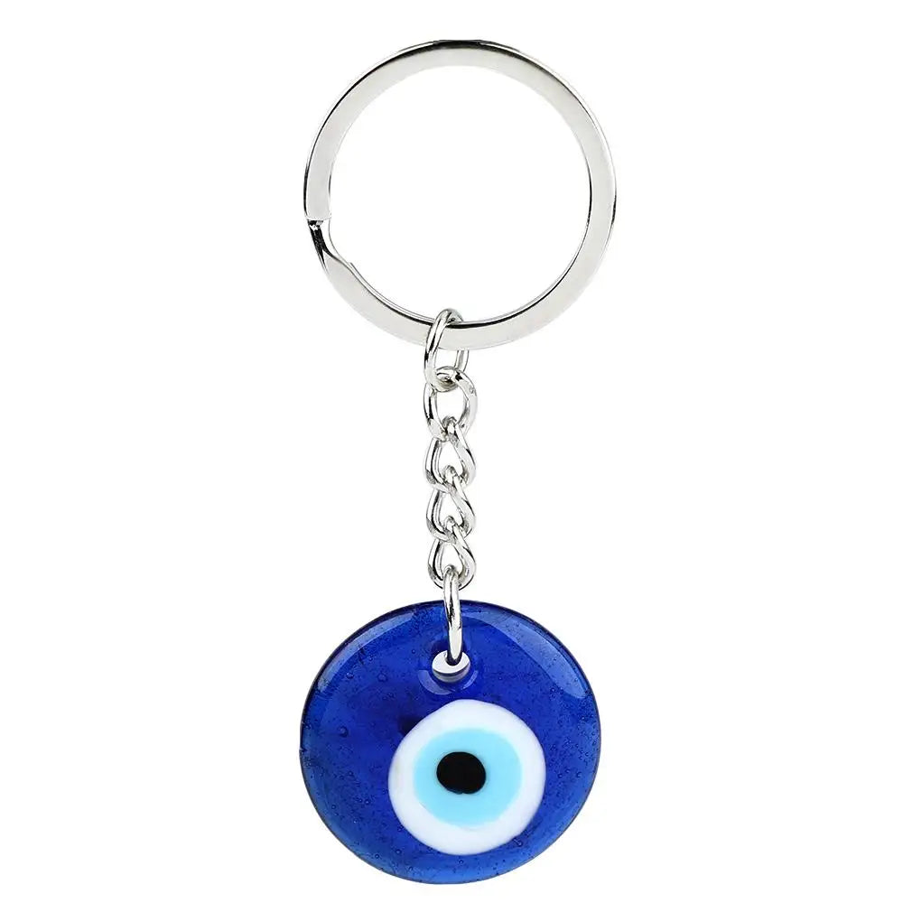 Fashion Greek Pendant Charm Gift Turkish Blue Eye Keychain Accessories Zpaxo