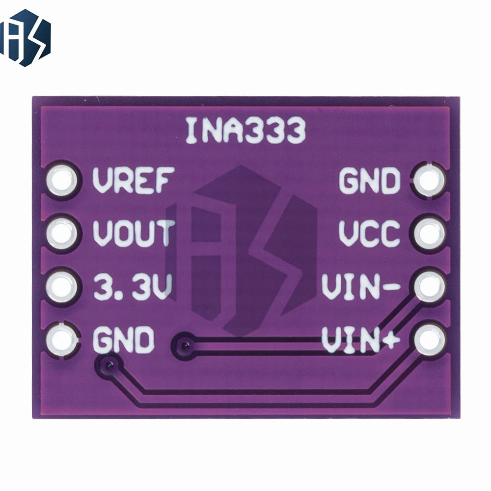INA333 Human Micro Signal Multifunctional Three Op Amp Precision Instrumentation Amplifier Module Zpaxo