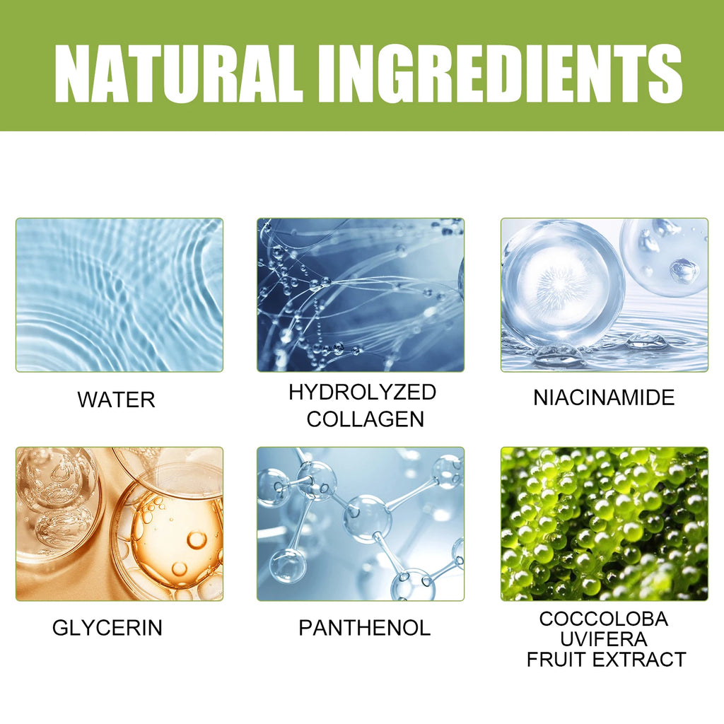 EELHOE Sea Grapes Polypeptide Facial Moisturizing Essence Improve Collagen Antioxidants Deeply Moisturize Your Dry Skin 35ml Zpaxo