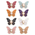 Adjustable Waist Tightener Butterfly Shape No Sew Button Clip Jeans