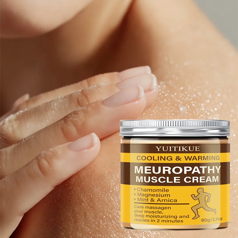YUITIKUE Neuropathy Muscle Cream – Magnesium, Arnica & Mint Muscle Relief Cream Zpaxo Default Title