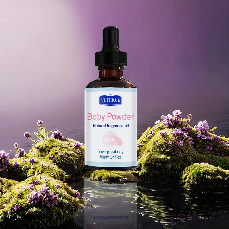 YUITIKUE Baby Powder Fragrance Oil | Floral Aroma 30ml Fragrance Oil Zpaxo