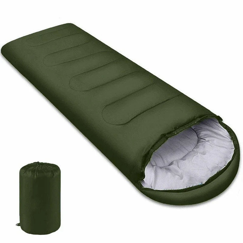 Camping Sleeping Bag Ultralight Waterproof 4 Season Warm Envelope Backpacking Sleeping Bags for Outdoor Traveling Hiking Zpaxo