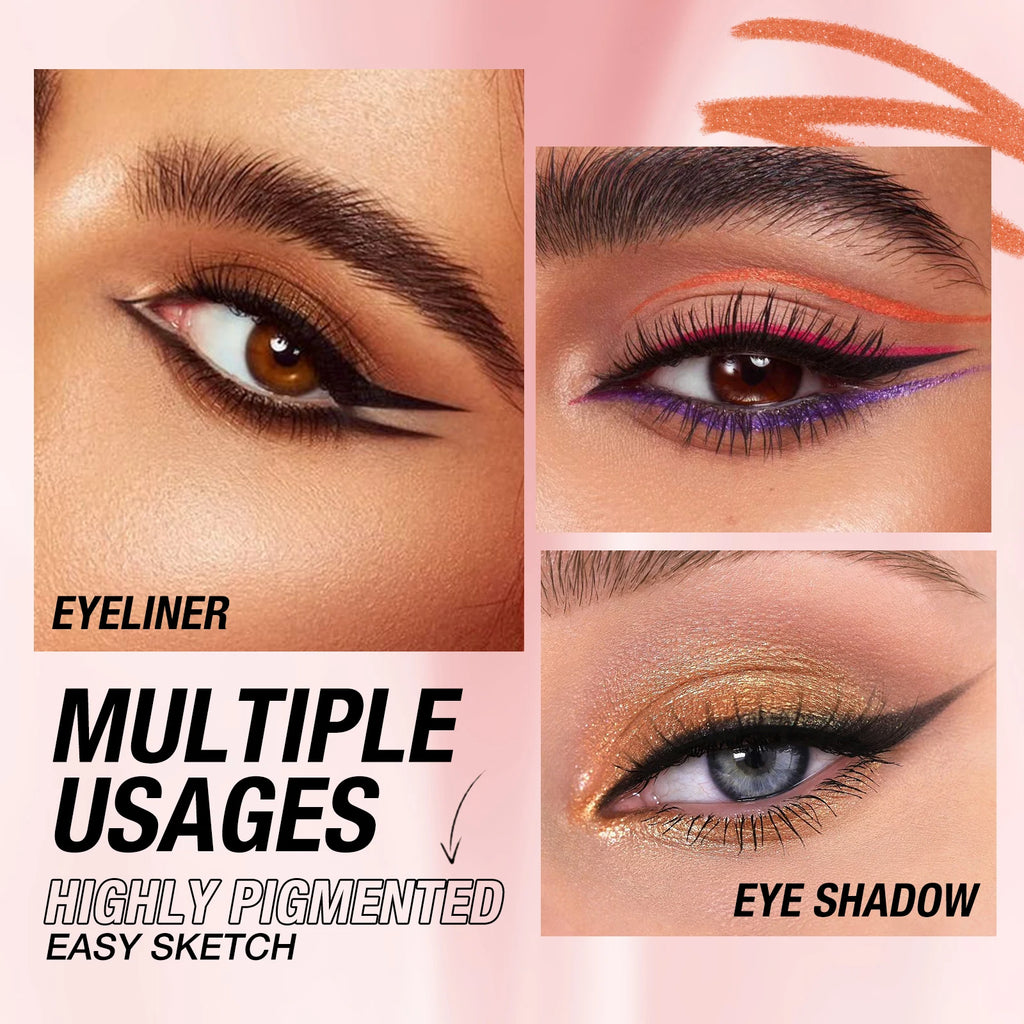 Waterproof Sweat Resistant Eyeliner Pen Durable Easy Fast Drying